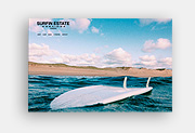 sSurfin Estate confection française et planche de surf